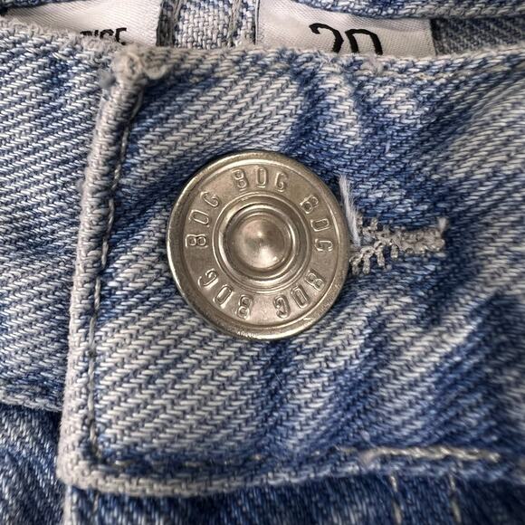 BDG Distressed High-Rise Baggy Jeans 28 | Urban Outfitters Light Wash Denim NWOT - Picture 9 of 16